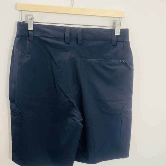 Tacvasen Men's Short M Hiking Cargo Golf Water Resistant Elastic Waist 5 Packet - Picture 3 of 17